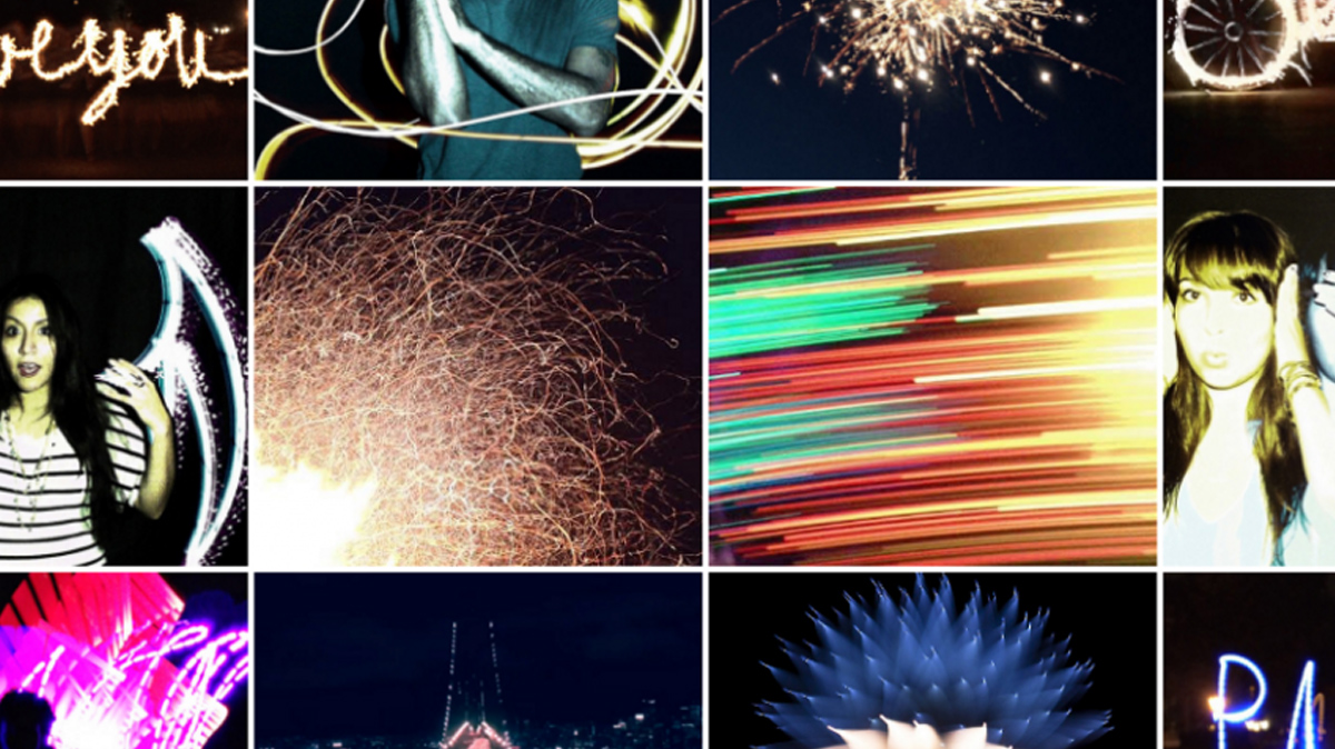 Lightpainting op je iPhone met Pablo app digifoto Starter