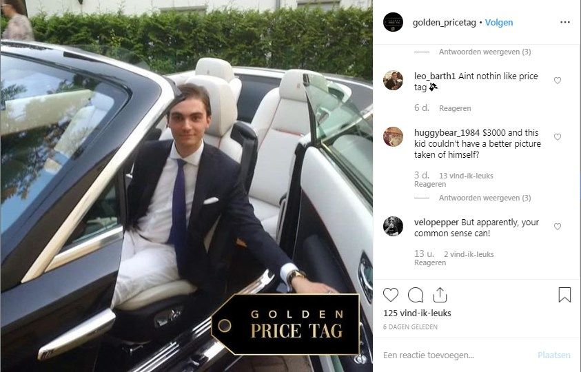 Instagram voor rijke instagrammers