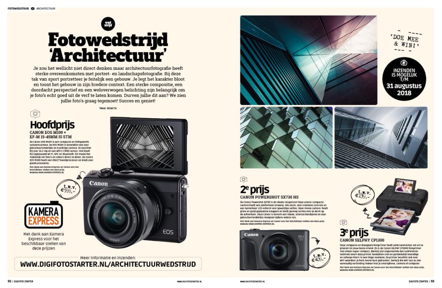 fotowedstrijd architectuurfoto nieuwe digifoto starter 2018