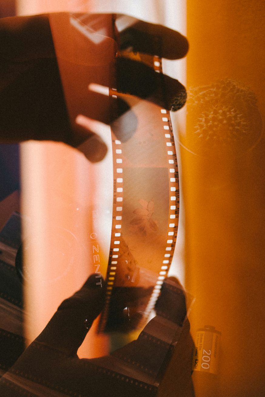 analoge camera gebruiken