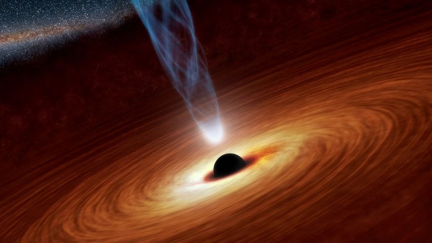 zwart gat ruimte space nasa black hole