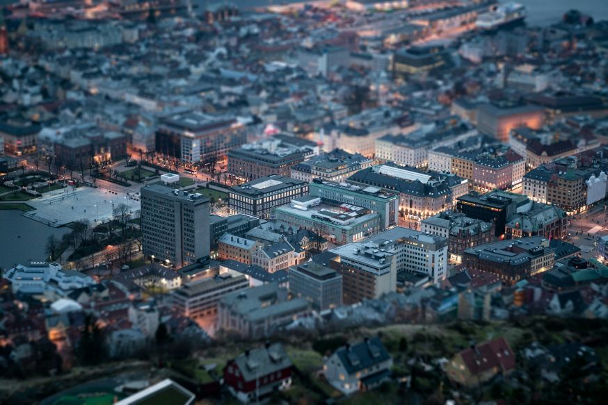 tilt-shift Photoshop