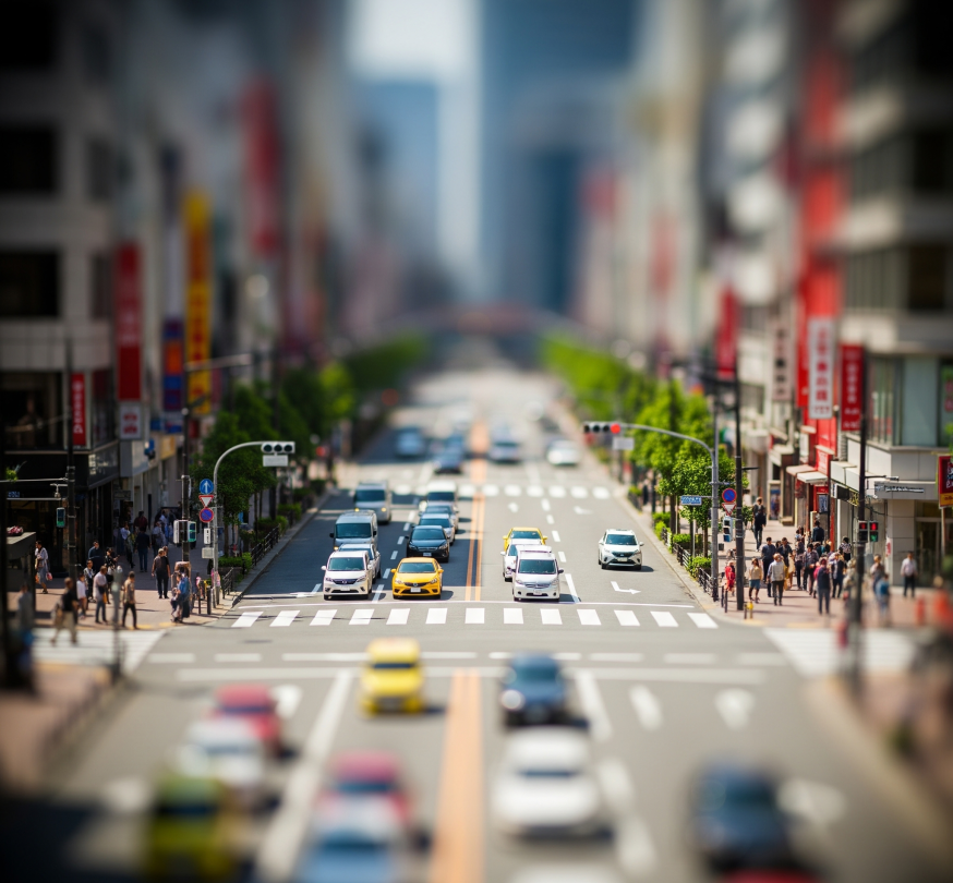Tilt-shiftfotografie: speel met perspectief en scherpte