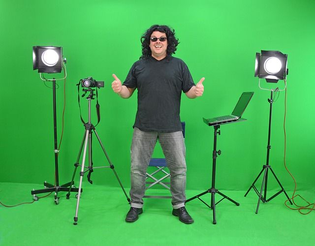 green screen, chroma key