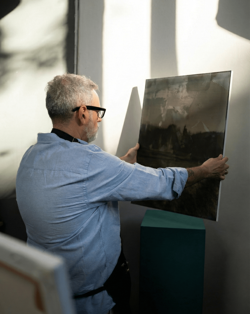 Afbeelding: voorbeeld van veelgemaakte fouten bij het maken van fine art print