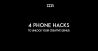 Vier grappige smartphone hacks op een rij 