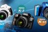 Tot 80 euro cashback bij aanschaf van Pentax K-3, K-50 of K-S1