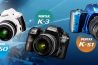 Tot 80 euro cashback bij aanschaf van Pentax K-3, K-50 of K-S1