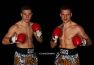 Litouwse boksers gefotografeerd voor en na hun gevecht
