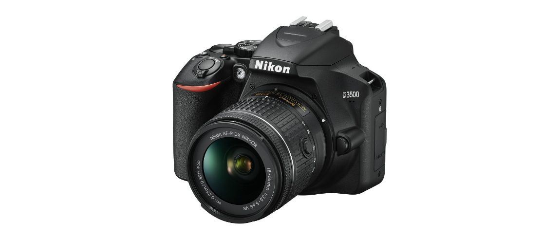 wetenschapper Collectief long Nikon D3500, compacte instap spiegelreflexcamera